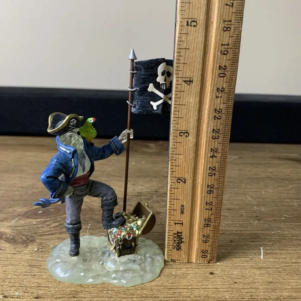Department 56 Captain Black Bart's Ghost Figurine Snow Village Halloween
